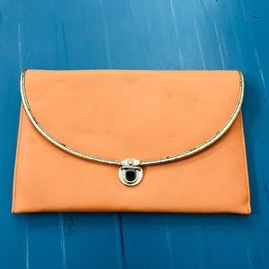 Orange clutch sling (no negotiation)